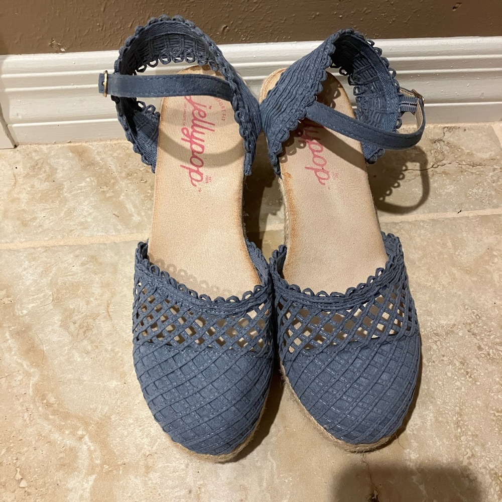Jellypop Women's Denim Blue Espadrilles - Picture 2 of 4